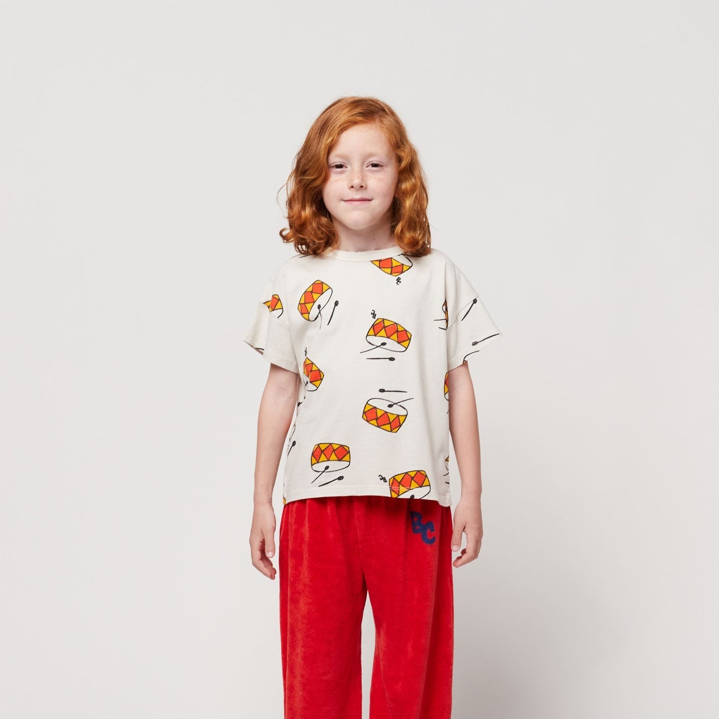BOBO CHOSES Play the Drum All Over T-shirt ALWAYS SHOW