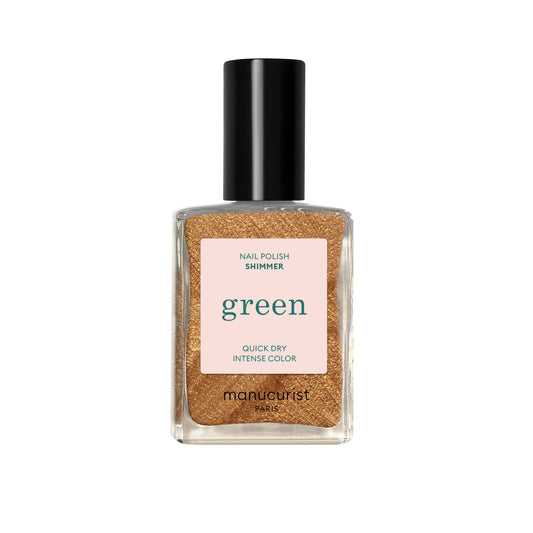MANUCURIST Green Nail Polish Shimmer