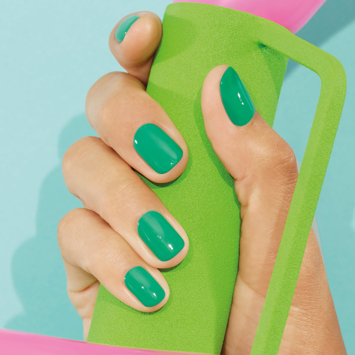 MANUCURIST Green Flash LED Nail Polish Brazil