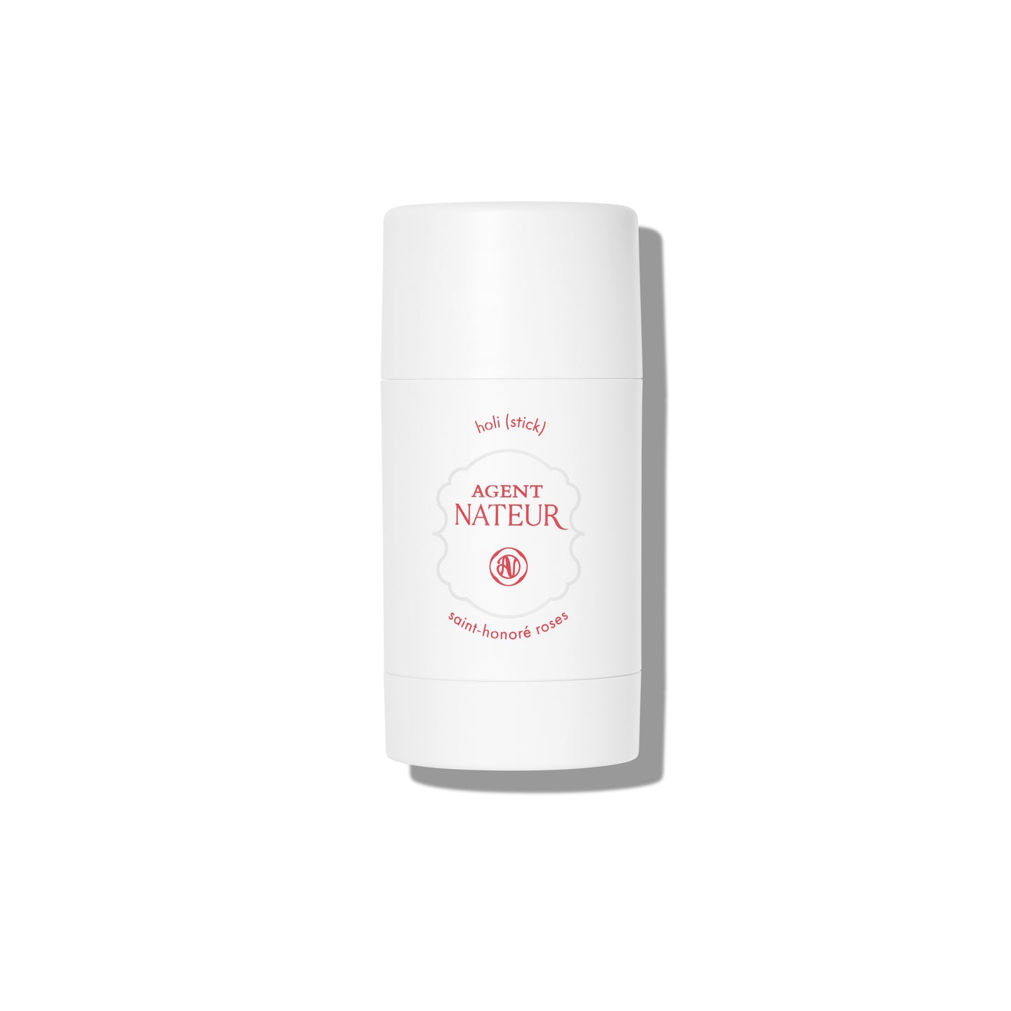 Agent Nateur holi (stick) Saint Honoré Roses deodorant with a luxurious blend of rose, vanilla, and patchouli.