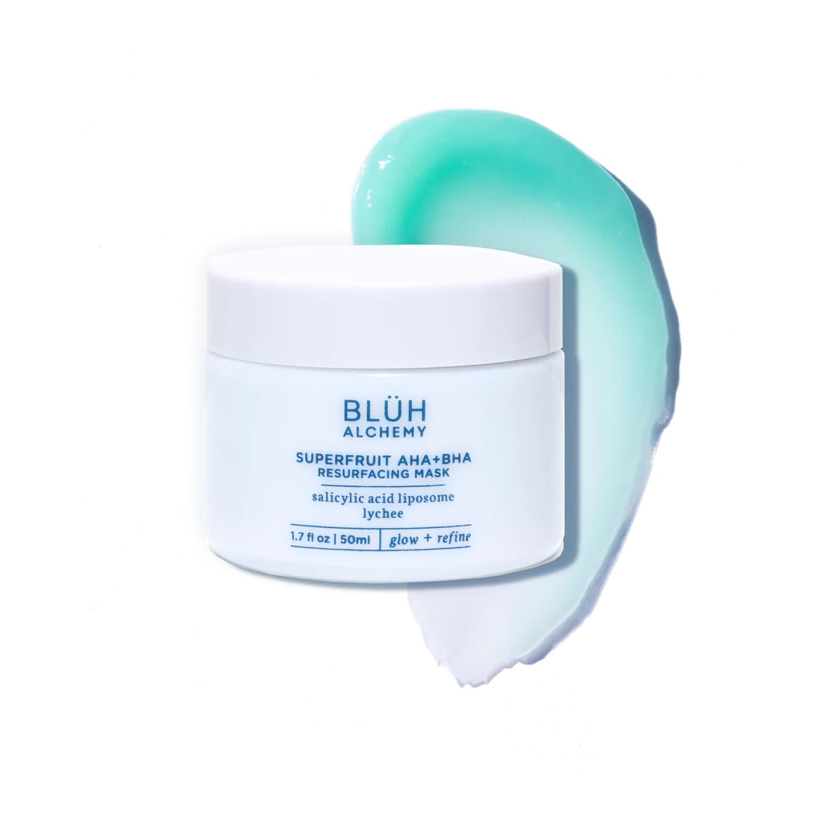 BLUH ALCHEMY Superfruit AHA+BHA Resurfacing Mask