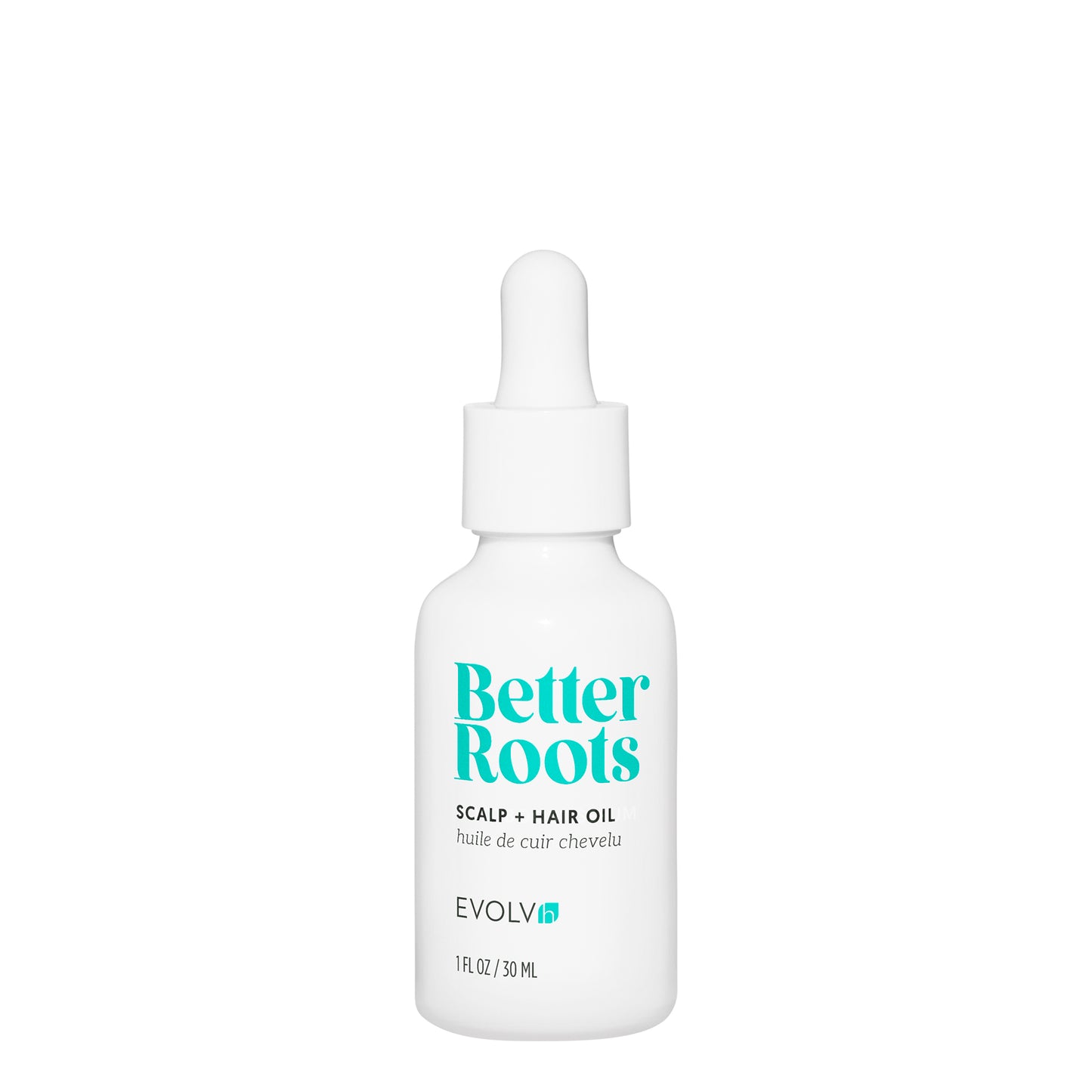 EVOLVH Better Roots Scalp + Hair Oil for fuller-looking, smooth hair