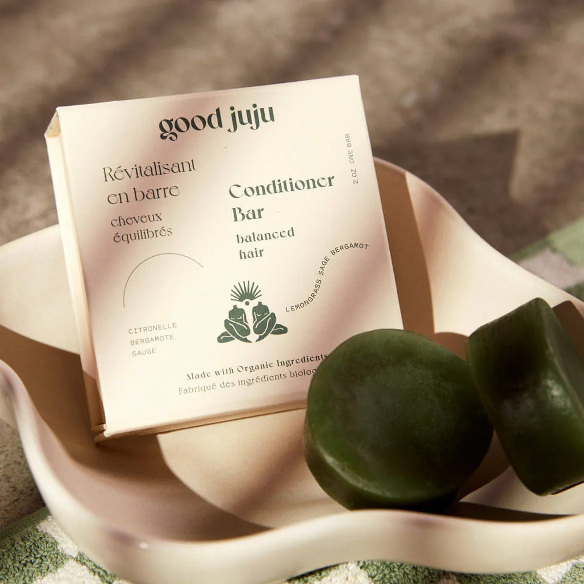 GOOD JUJU Normal / Balanced Hair Conditioner Bar