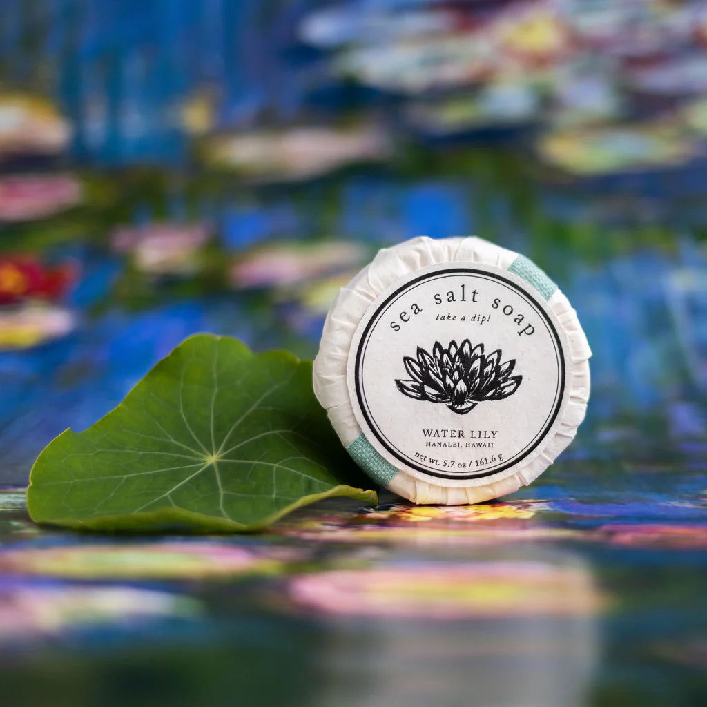 KOPA KAUAI Sea Salt Soap Waterlily