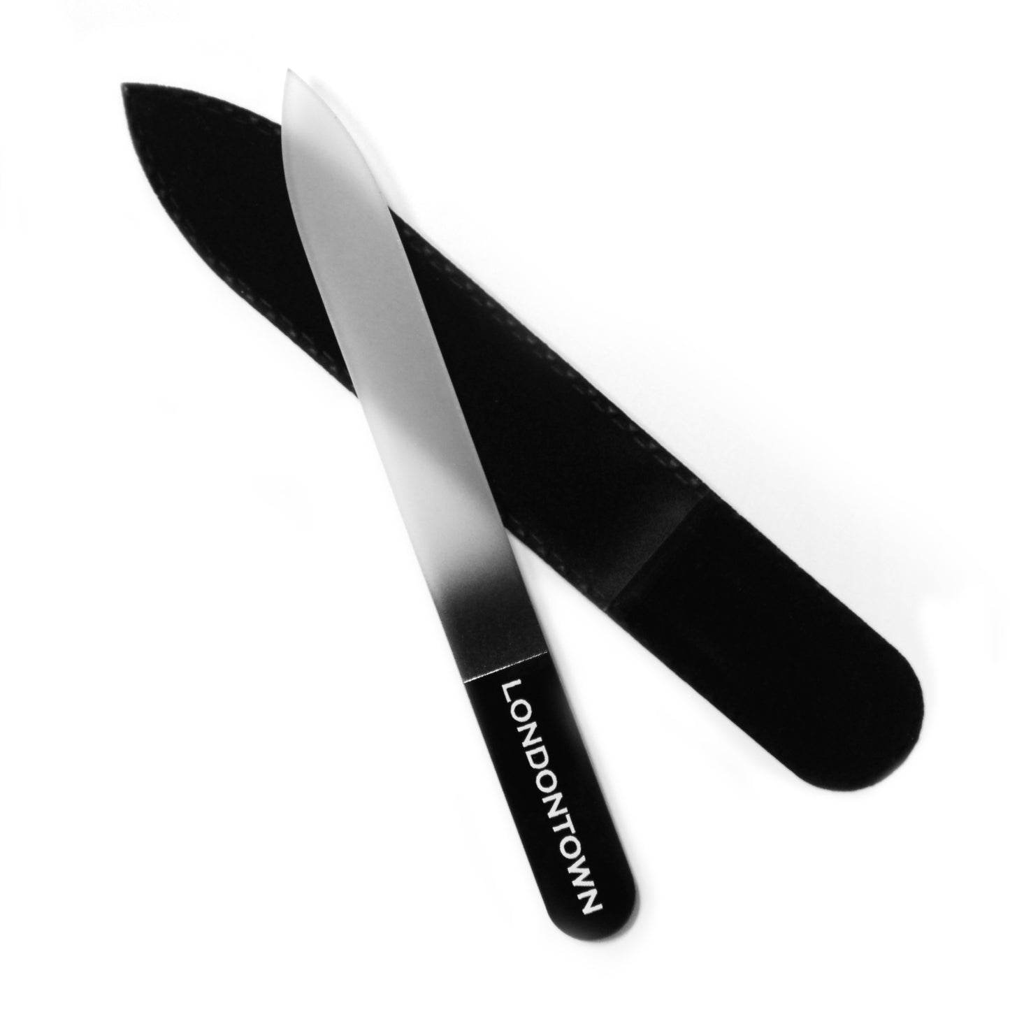 LONDONTOWN Glass Nail File Black