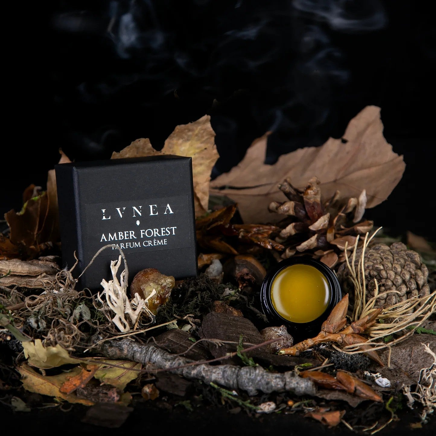 LVNEA AMBER FOREST Parfum Crème - poplar bud, labdanum, spruce resin