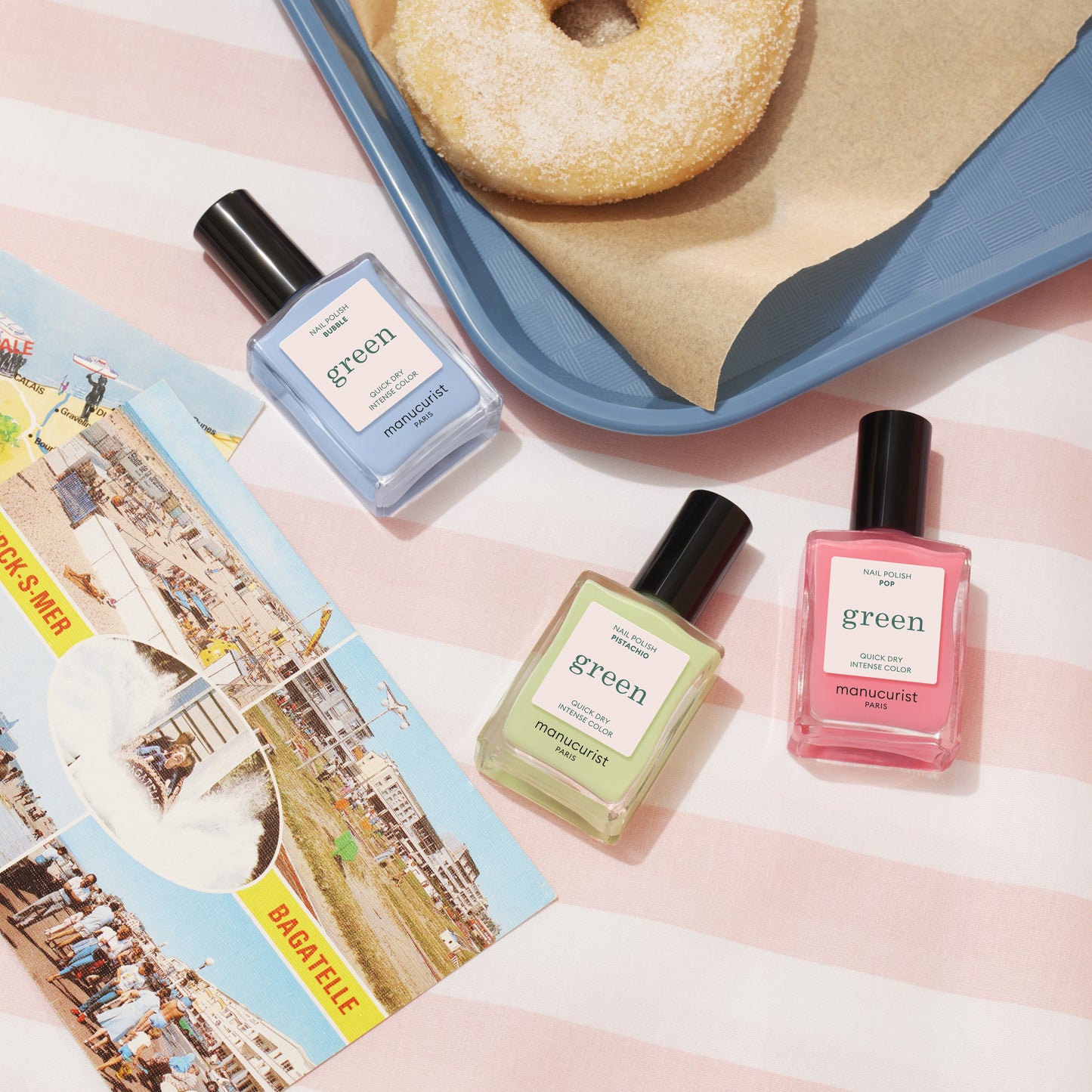 MANUCURIST Green Nail Polish Pistachio