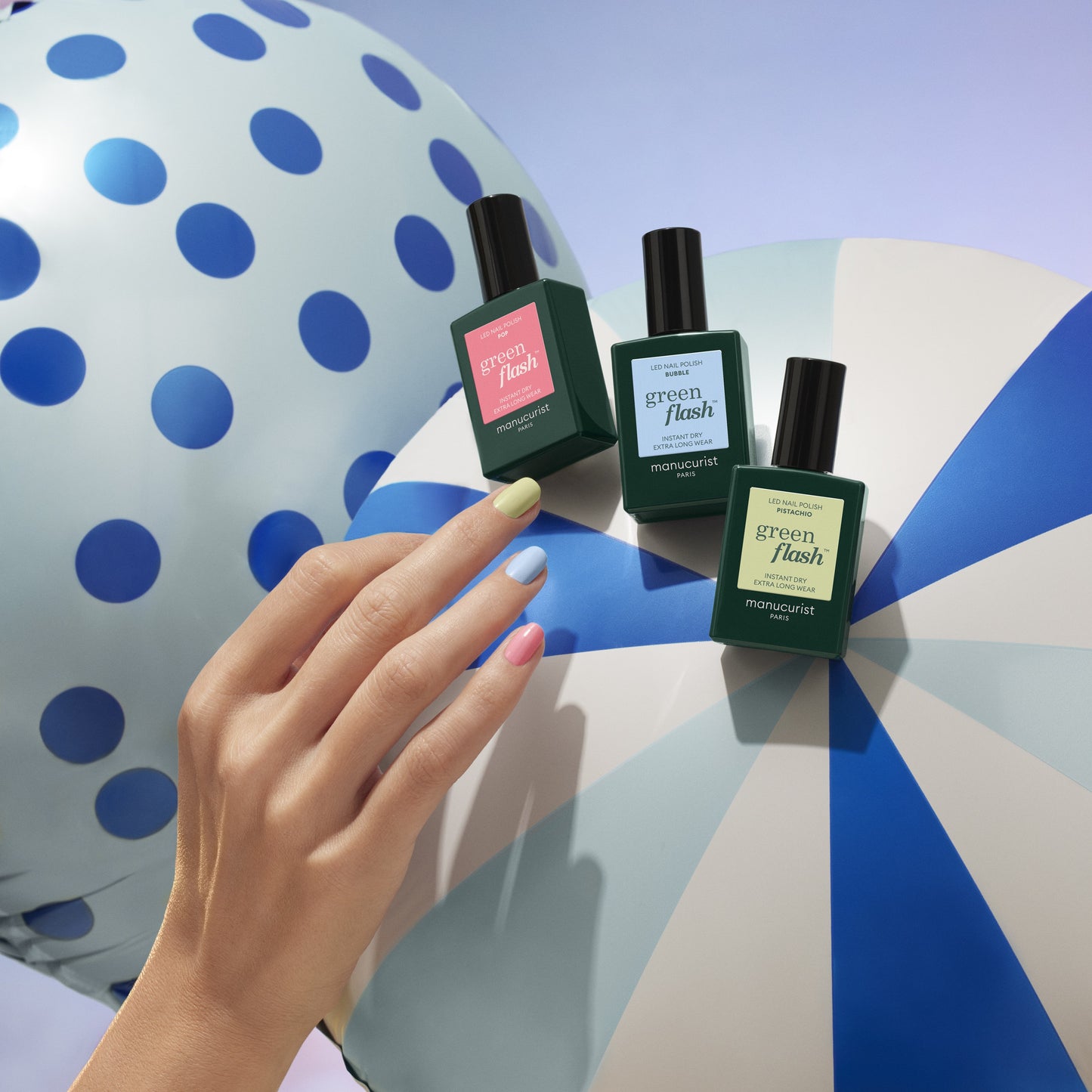 MANUCURIST Semi-permanent LED Green Flash™ Pop