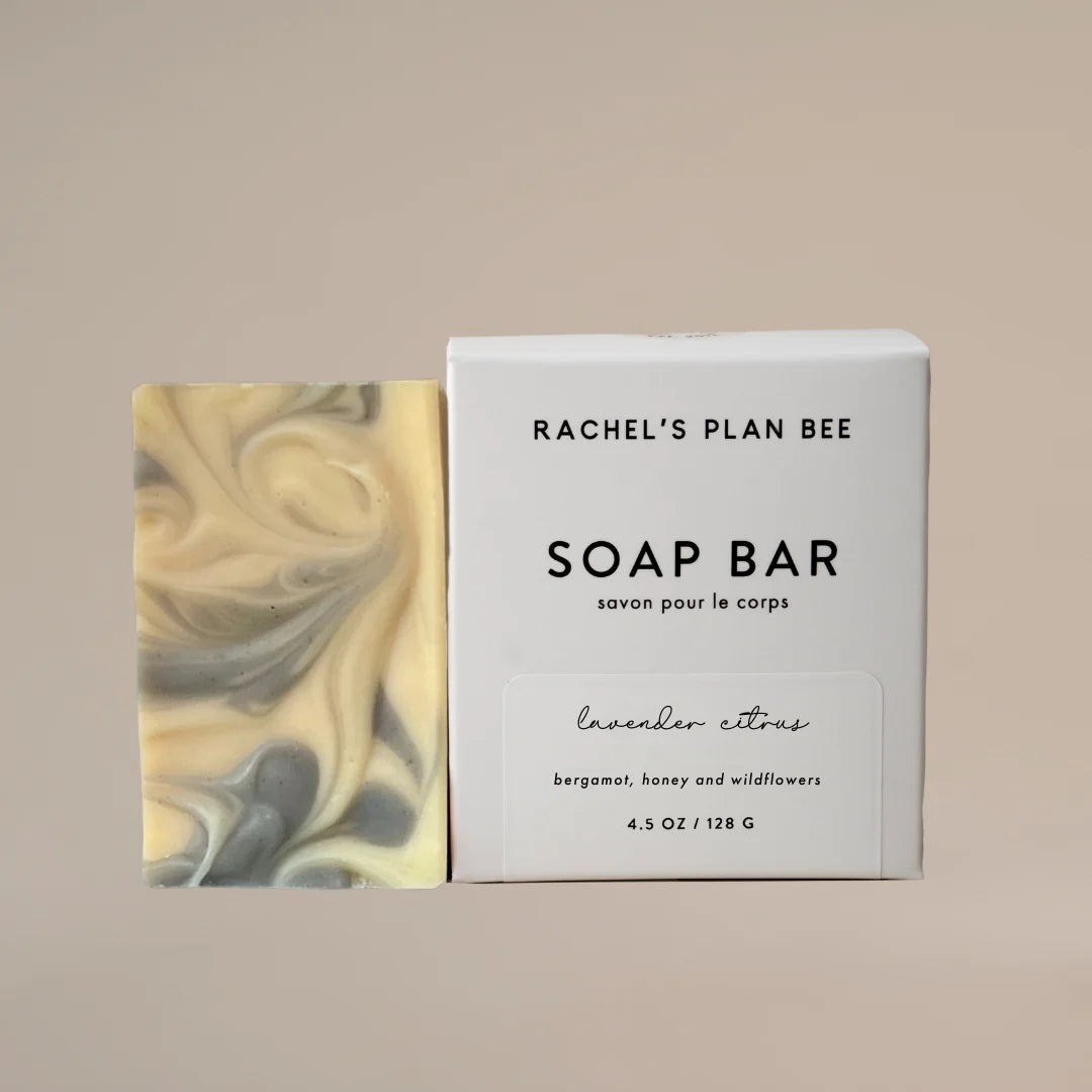 RACHEL'S PLAN BEE Lavender Citrus Soap