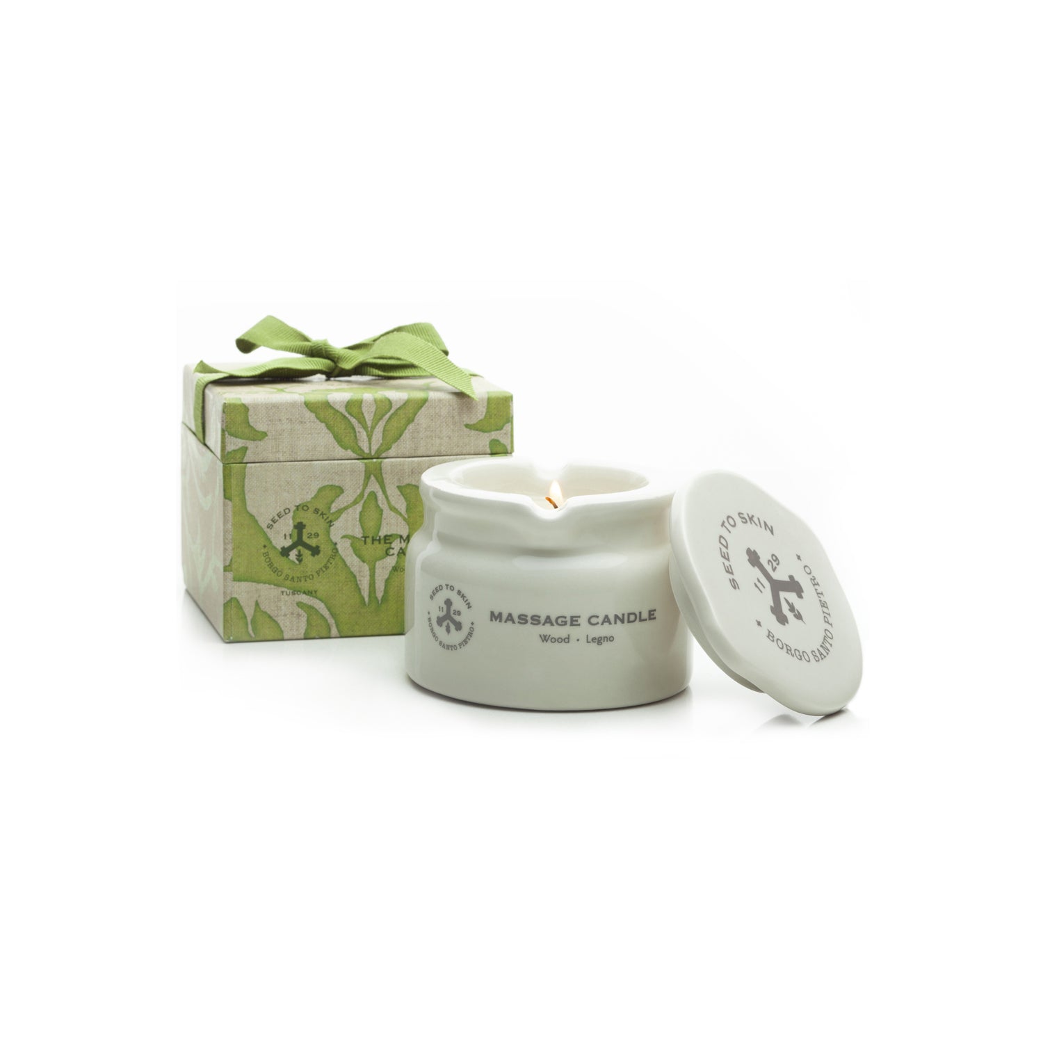 SEED TO SKIN TUSCANY - The Massage Candle – The Green Jungle Beauty Shop
