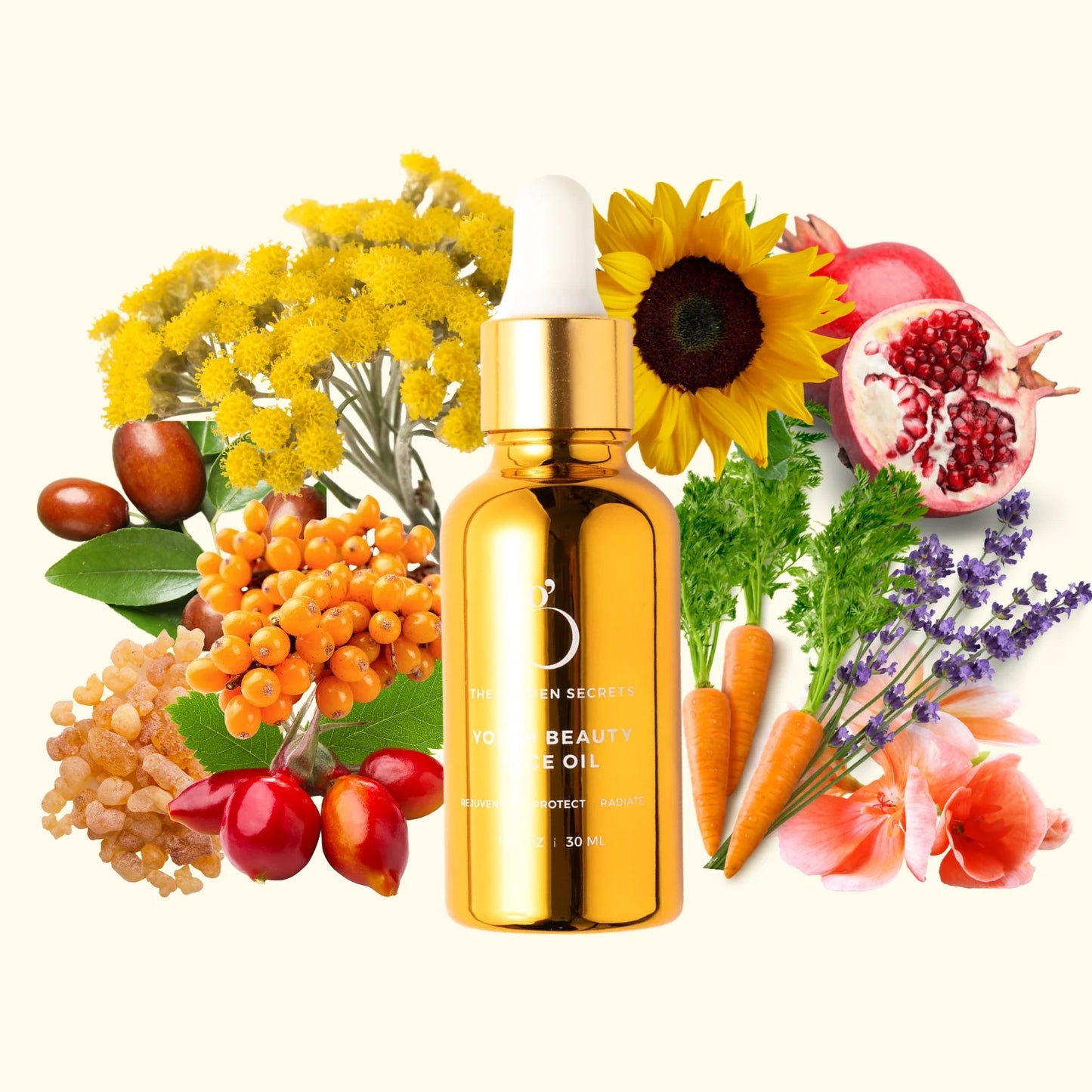 THE GOLDEN SECRETS Youth Beauty Face Oil