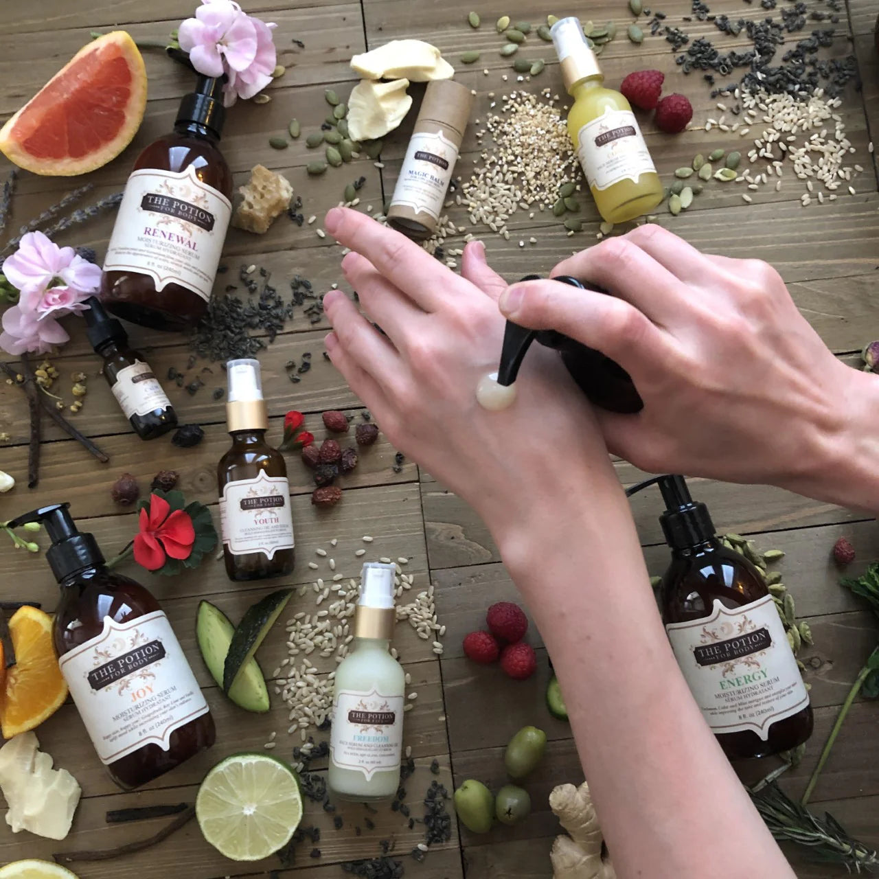 THE POTION MASTERS Solaris Body Potion