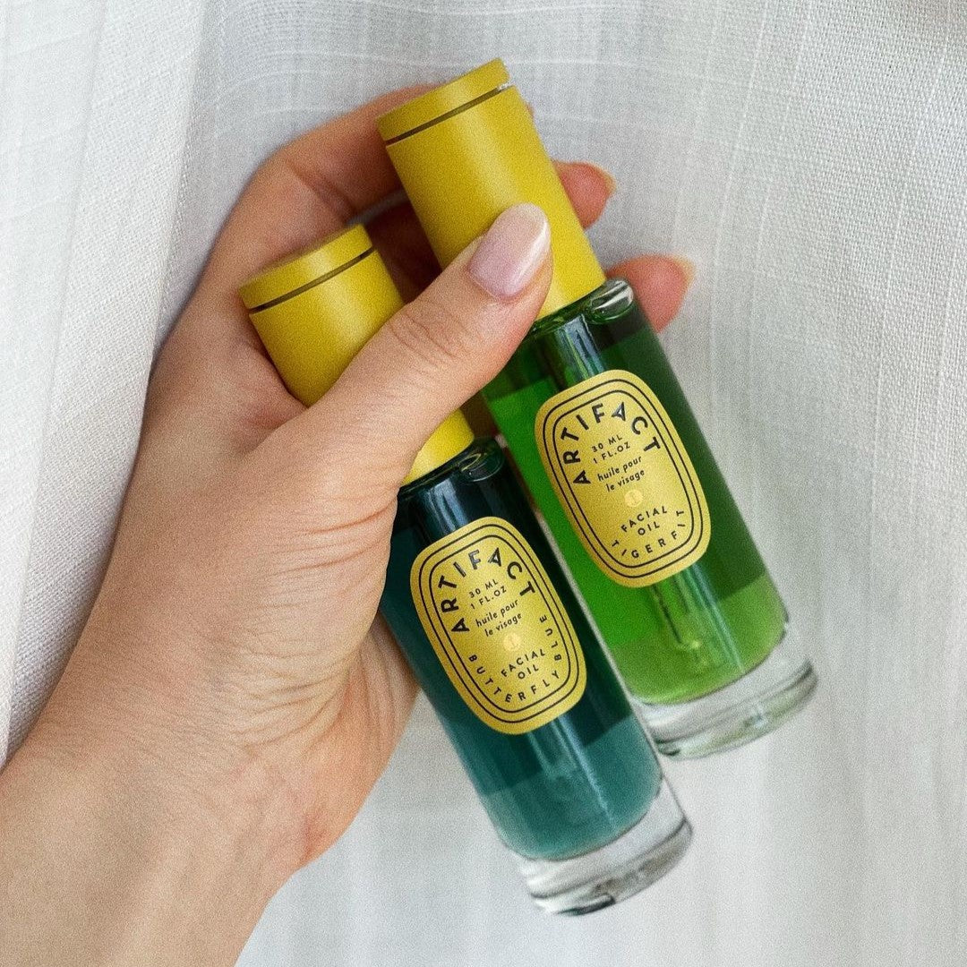 Butterfly Blue and Tigerfit Serums by Artifact