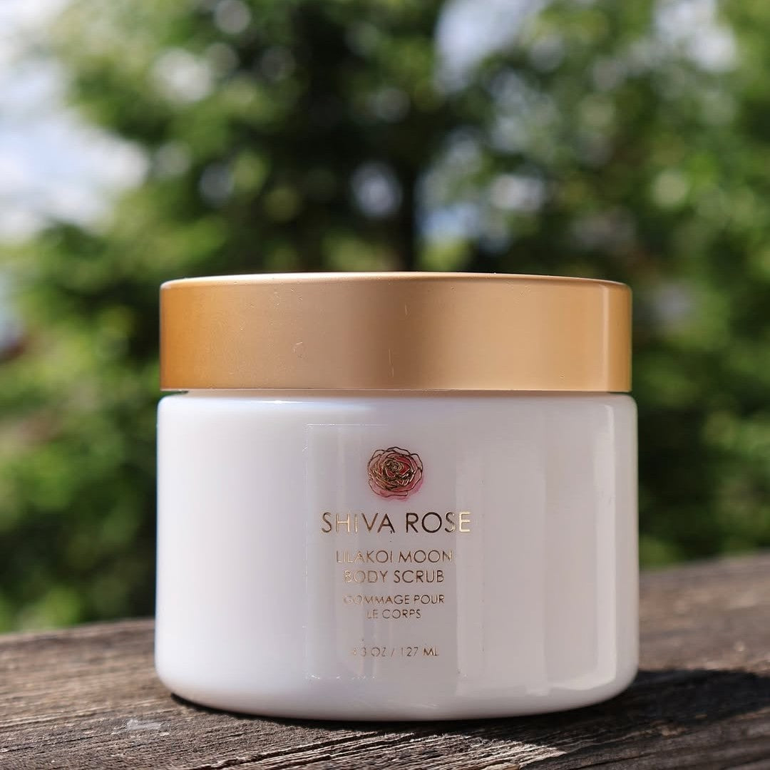 Escape to Paradise: Meet Lilakoi Moon Body Scrub by Shiva Rose