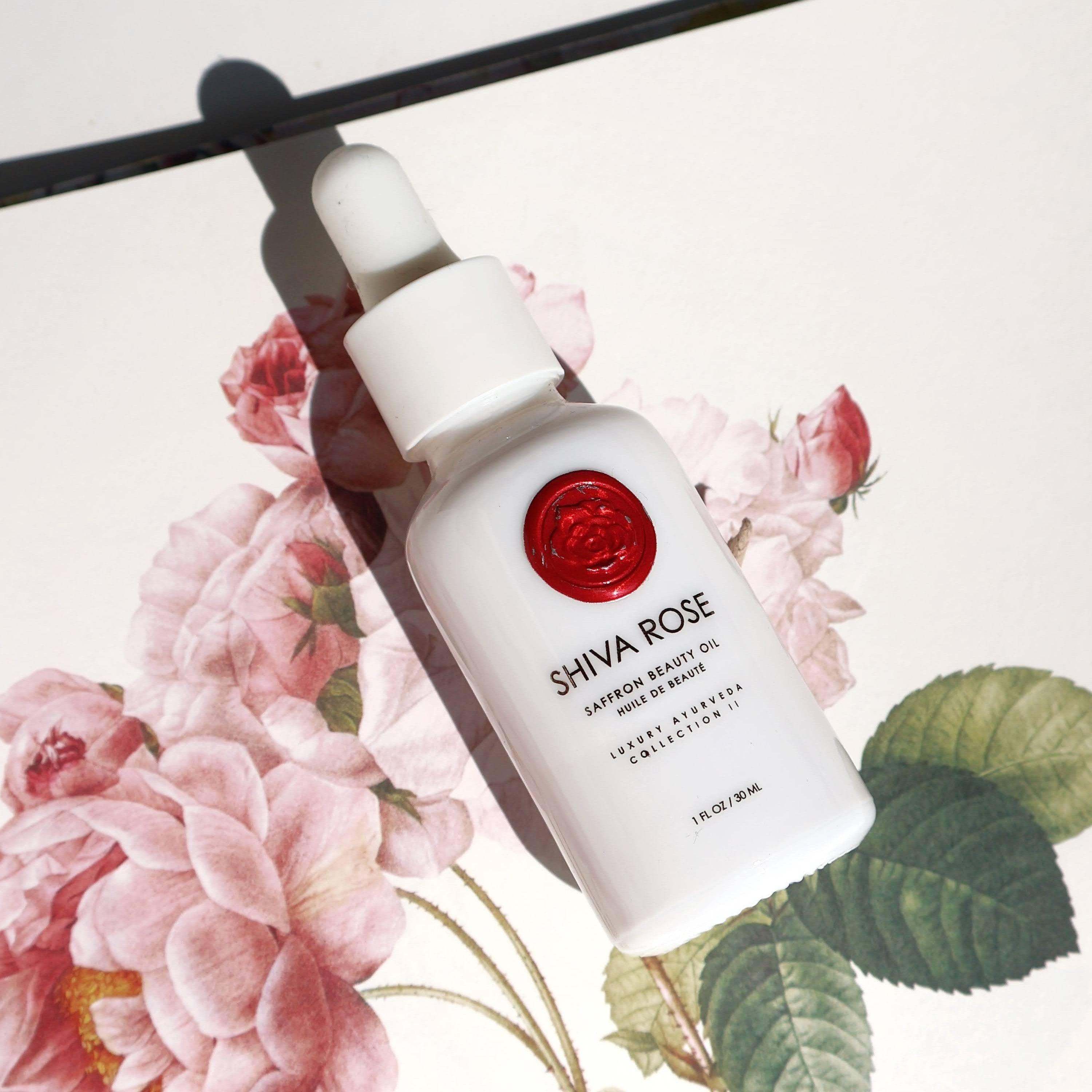 Ayurvedic Radiance in a Bottle: Saffron Beauty Oil by Shiva Rose