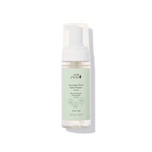 100% PURE Cucumber Cloud Foam Cleanser – gentle, hydrating foaming face wash with cucumber, aloe, calendula, and chamomile for soft, refreshed skin.