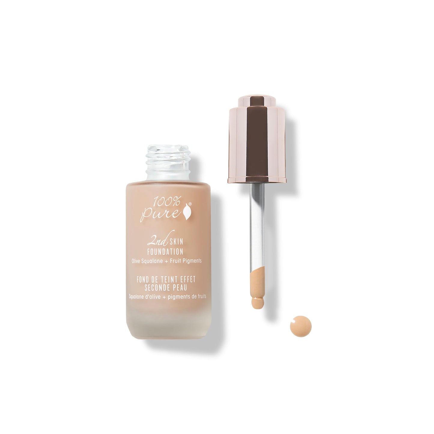 100% PURE Fruit Pigmented 2nd Skin Foundation shade 4