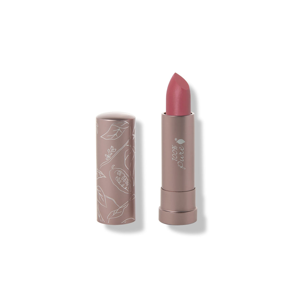 100% PURE Fruit Pigmented Cocoa Butter Matte Lipstick Plume Pink