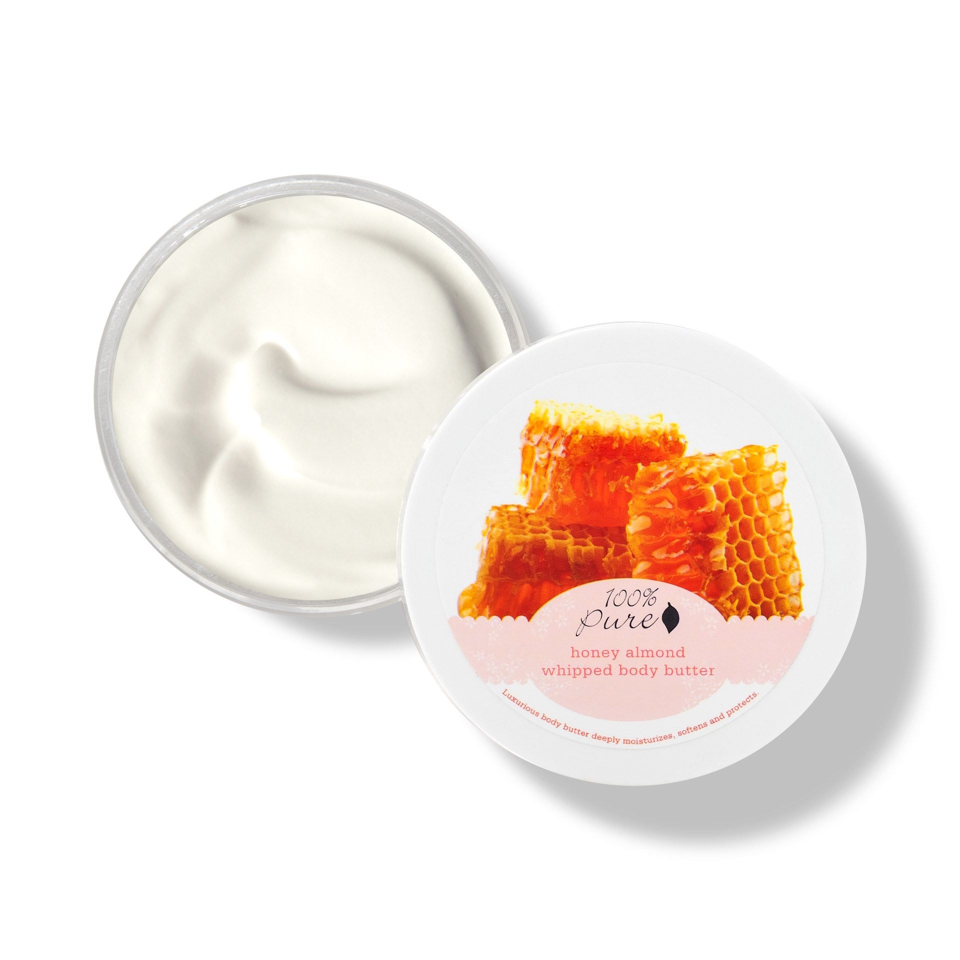 100% PURE Honey Almond Whipped Body Butter