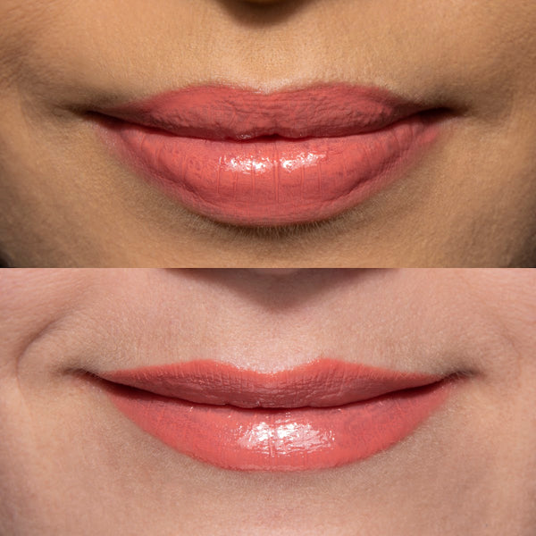 100% PURE Lip Caramel rum nougat
Rum Nougat - a nude, dusty rose with peach undertones