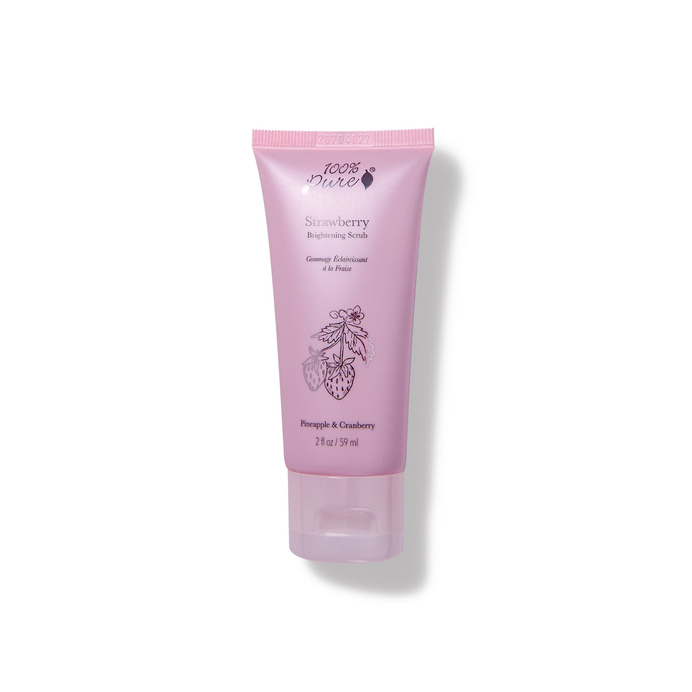 100% PURE Strawberry Brightening Scrub