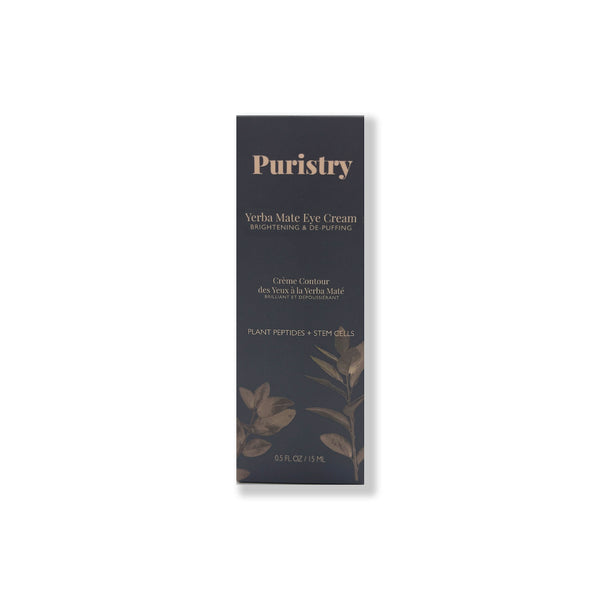 Puristry Verba Mate Eye Cream packaging on a white background