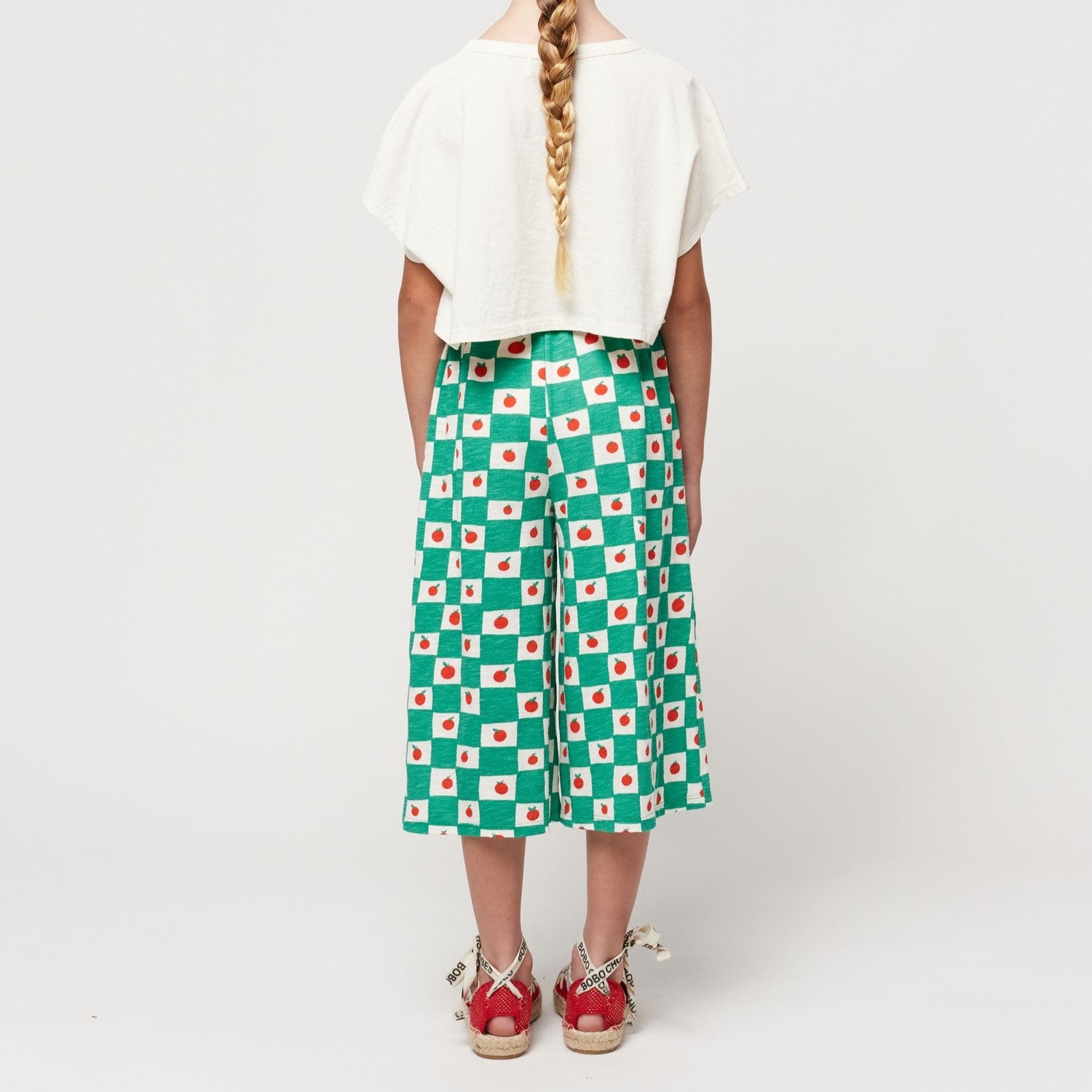 BOBO CHOSES Tomato All Over Culotte Pants ALWAYS SHOW