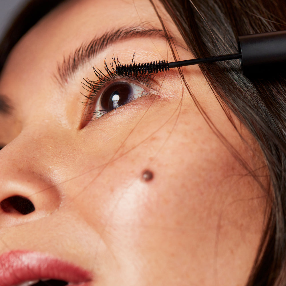  19/99 BEAUTY The Daily Trio – a gloss, neutral pencil, and mascara for effortless everyday beauty.