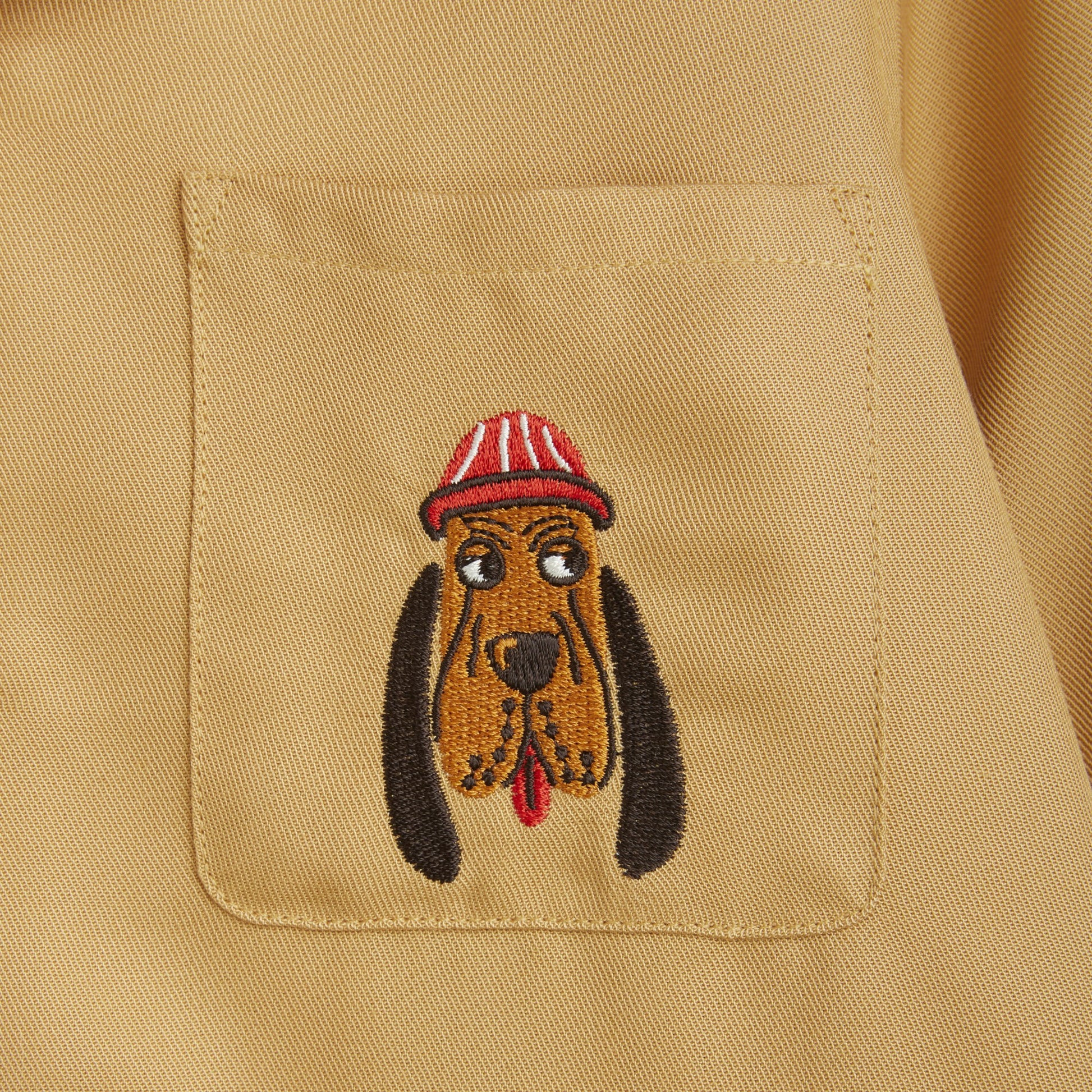 MINI RODINI Bloodhound Woven Shirt ALWAYS SHOW