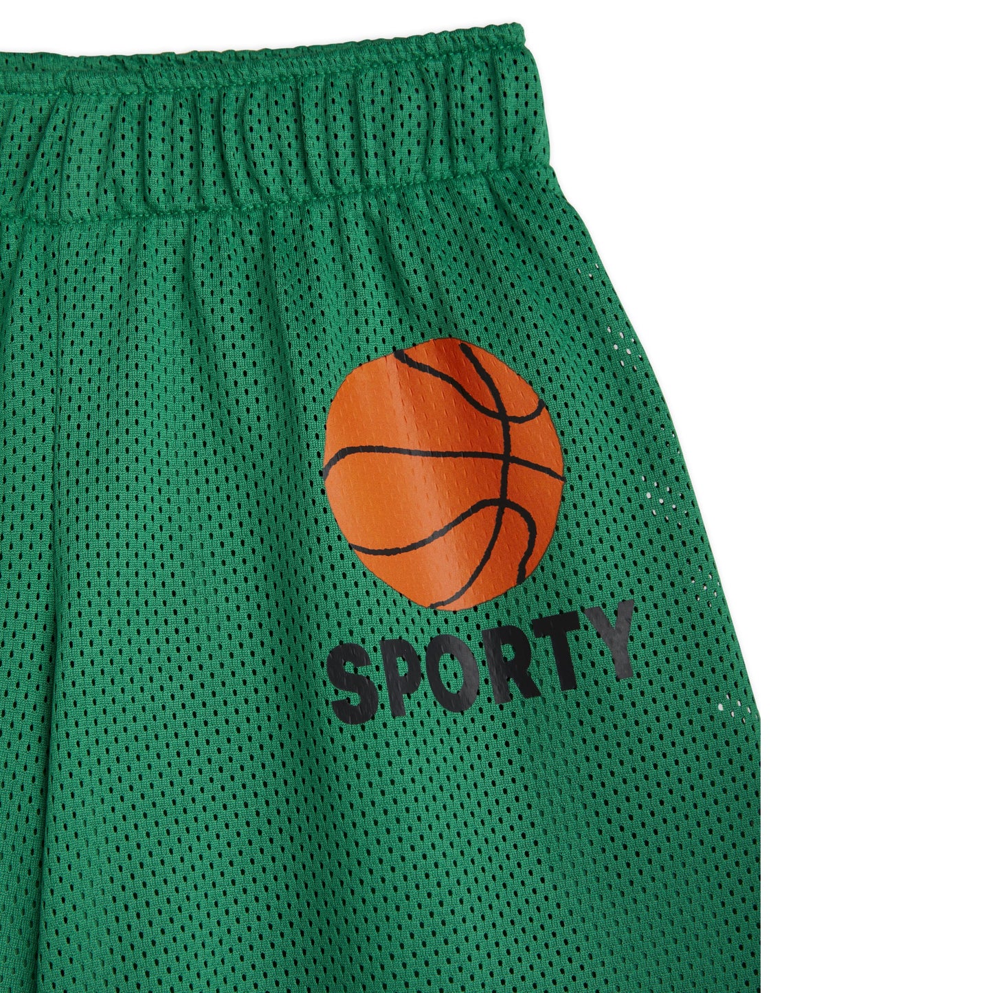 MINI RODINI Basketball Mesh Shorts ALWAYS SHOW