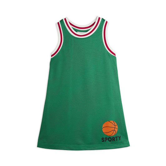 MINI RODINI Basketball Mesh Jersey Dress ALWAYS SHOW