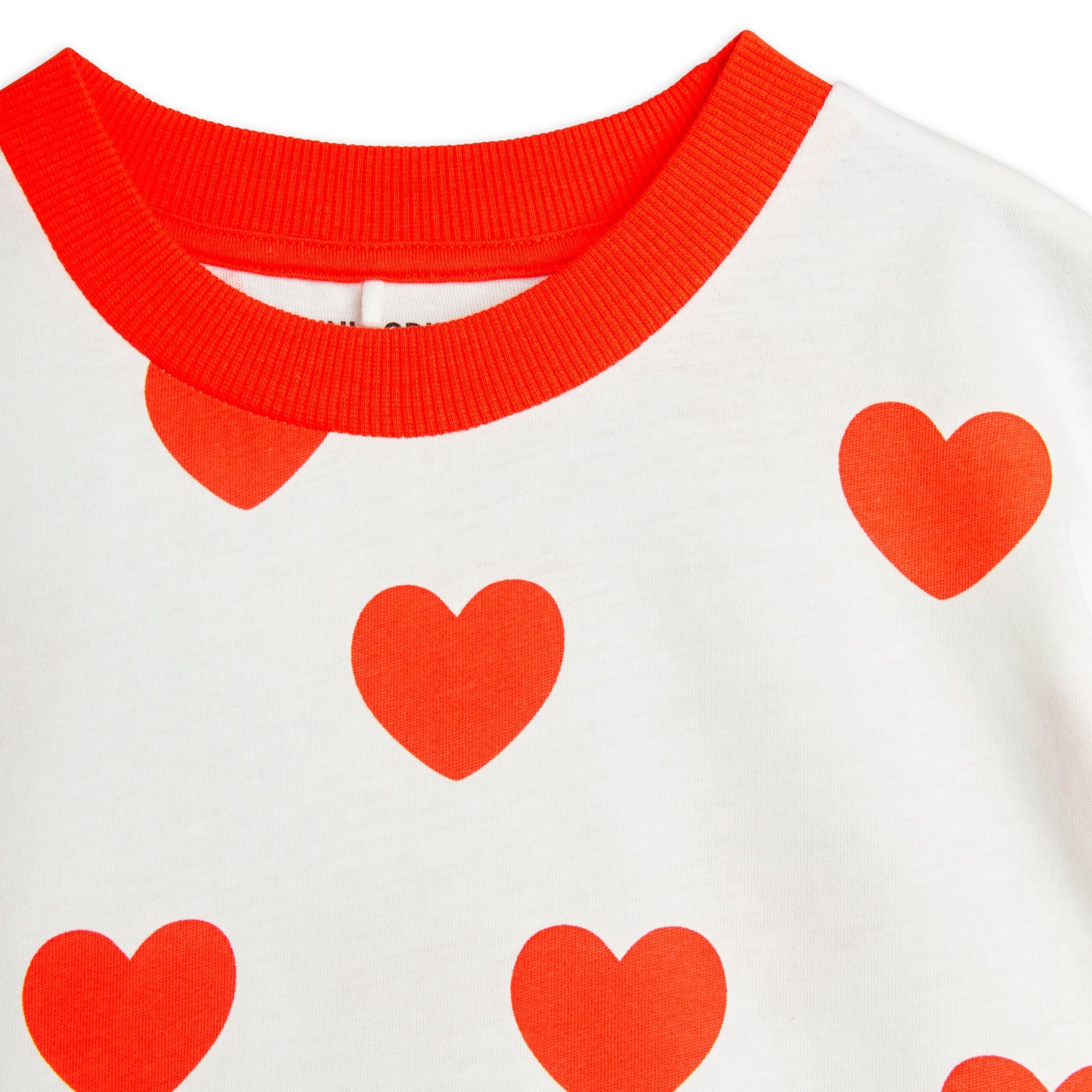 MINI RODINI Hearts T-shirt ALWAYS SHOW