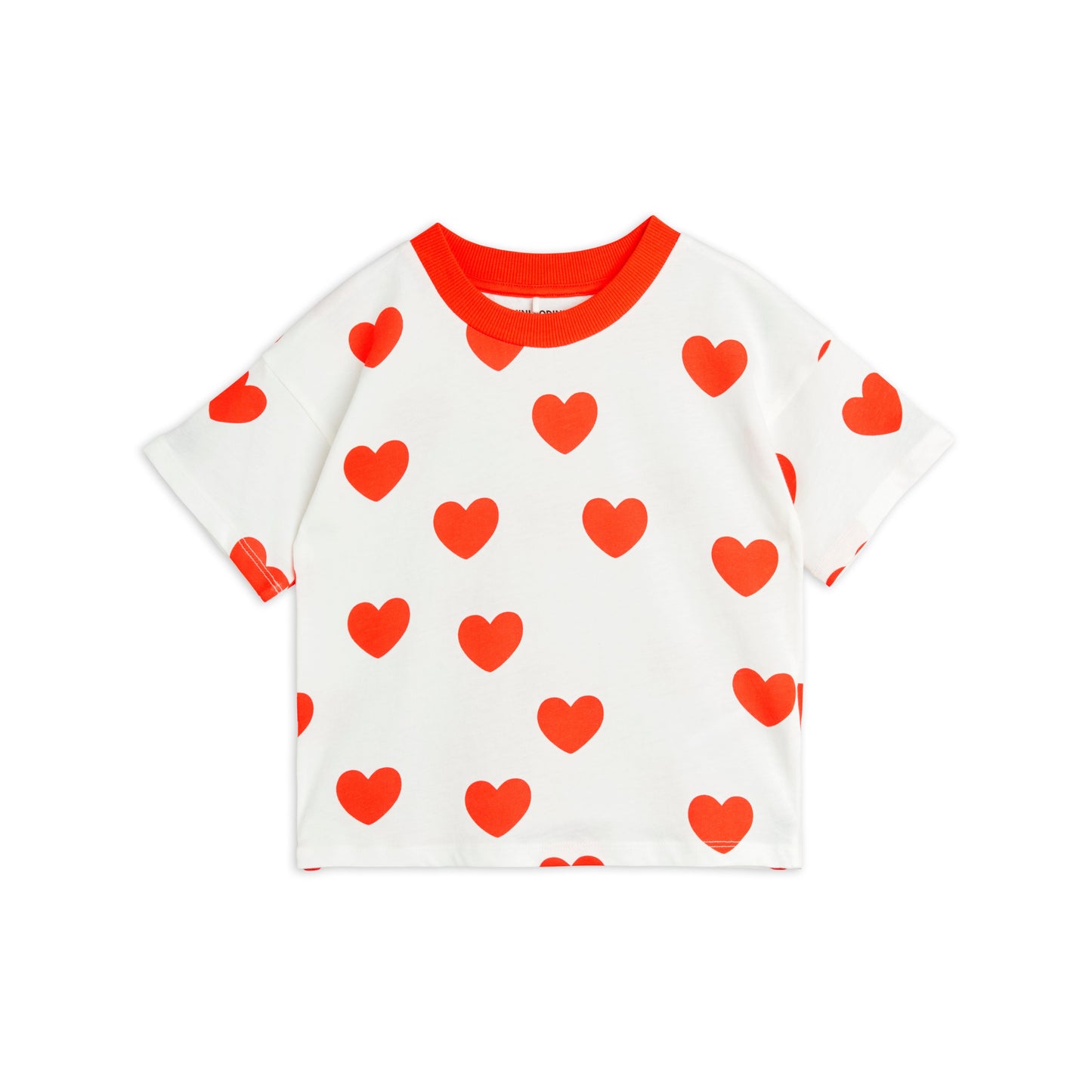 MINI RODINI Hearts T-shirt ALWAYS SHOW