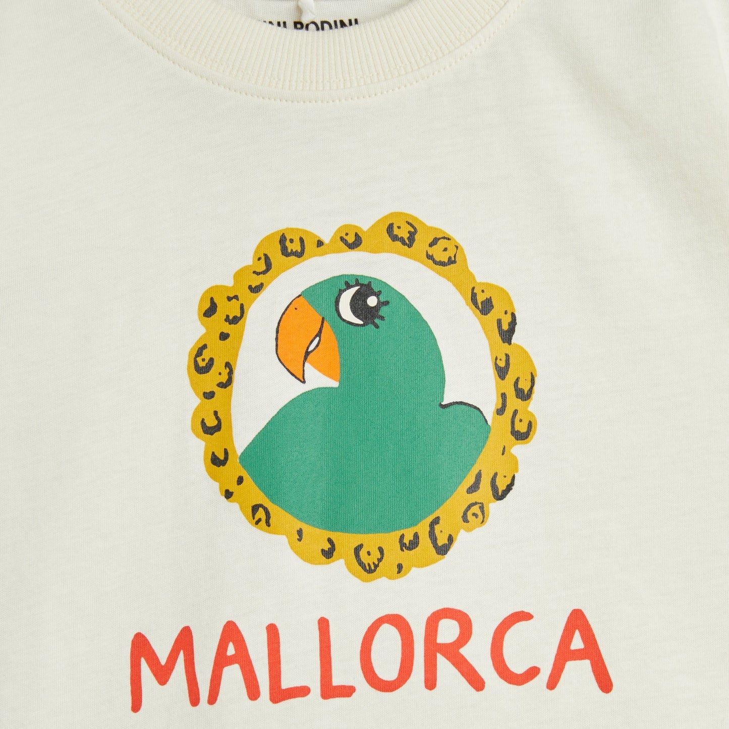 MINI RODINI Parrot T-Shirt ALWAYS SHOW