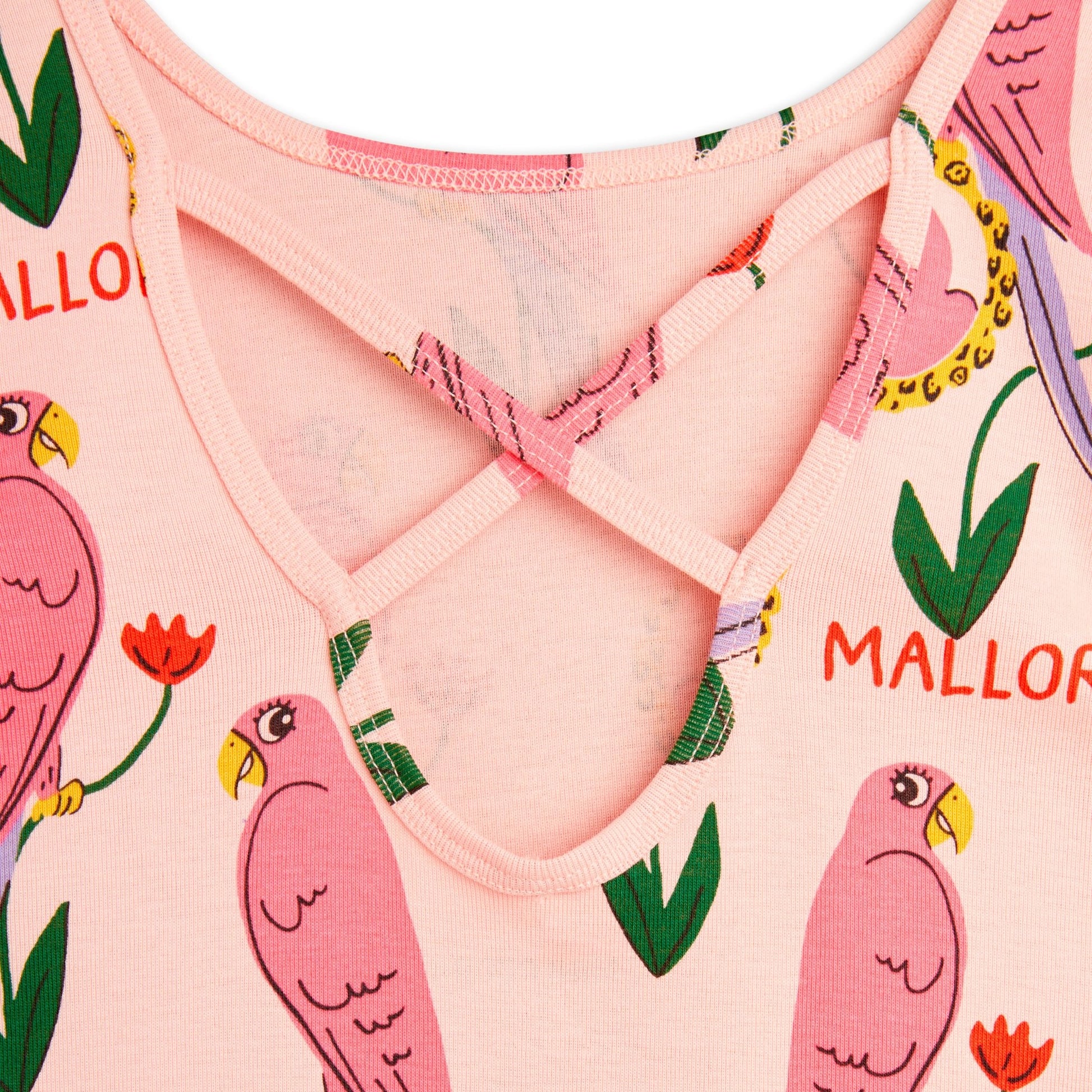 MINI RODINI Parrots Ballet T-Shirt ALWAYS SHOW