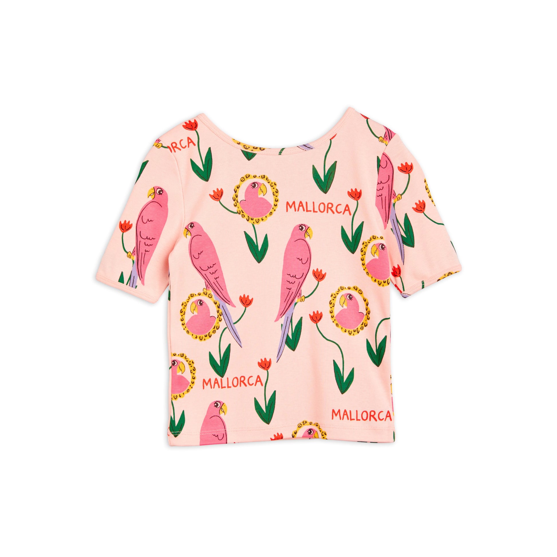 MINI RODINI Parrots Ballet T-Shirt ALWAYS SHOW