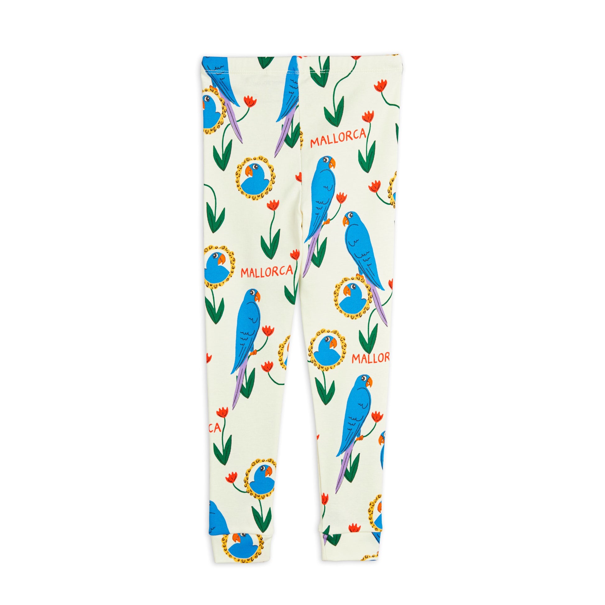 MINI RODINI Parrots Leggings ALWAYS SHOW