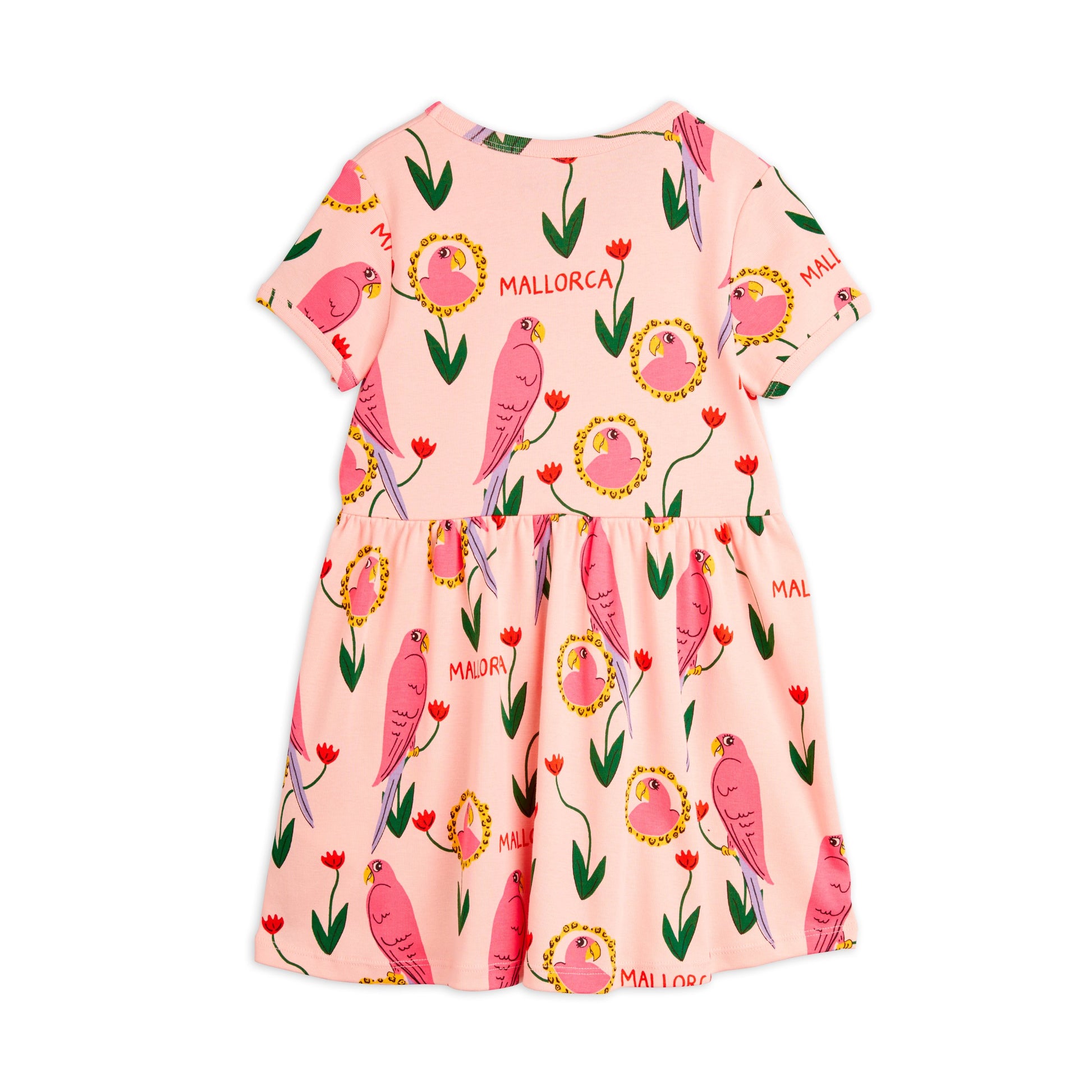 MINI RODINI Parrots Dress ALWAYS SHOW