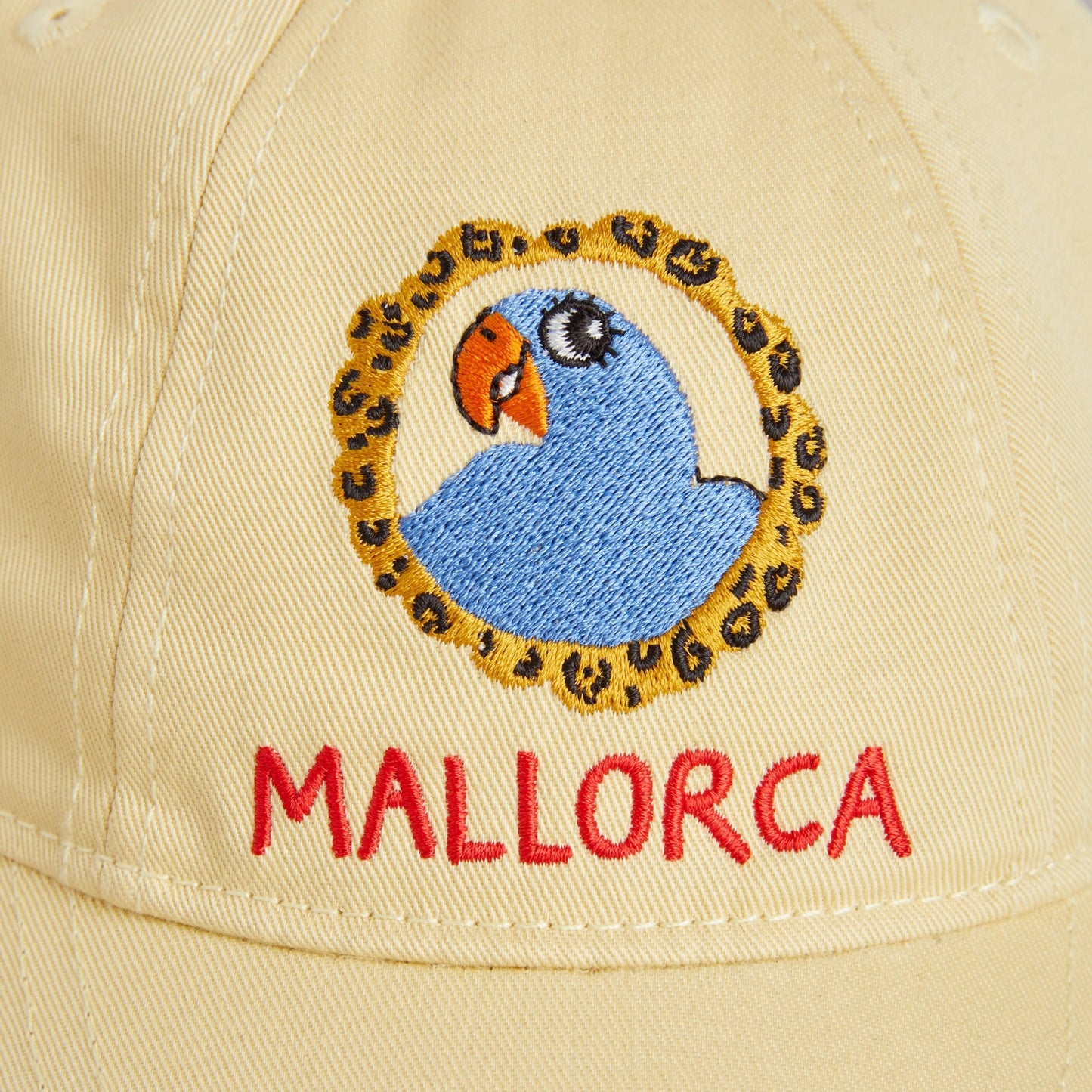 MINI RODINI Parrot Embroidered Cap ALWAYS SHOW