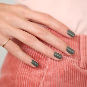 MANUCURIST Green Nail Polish Khaki