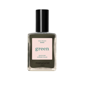 MANUCURIST Green Nail Polish Khaki