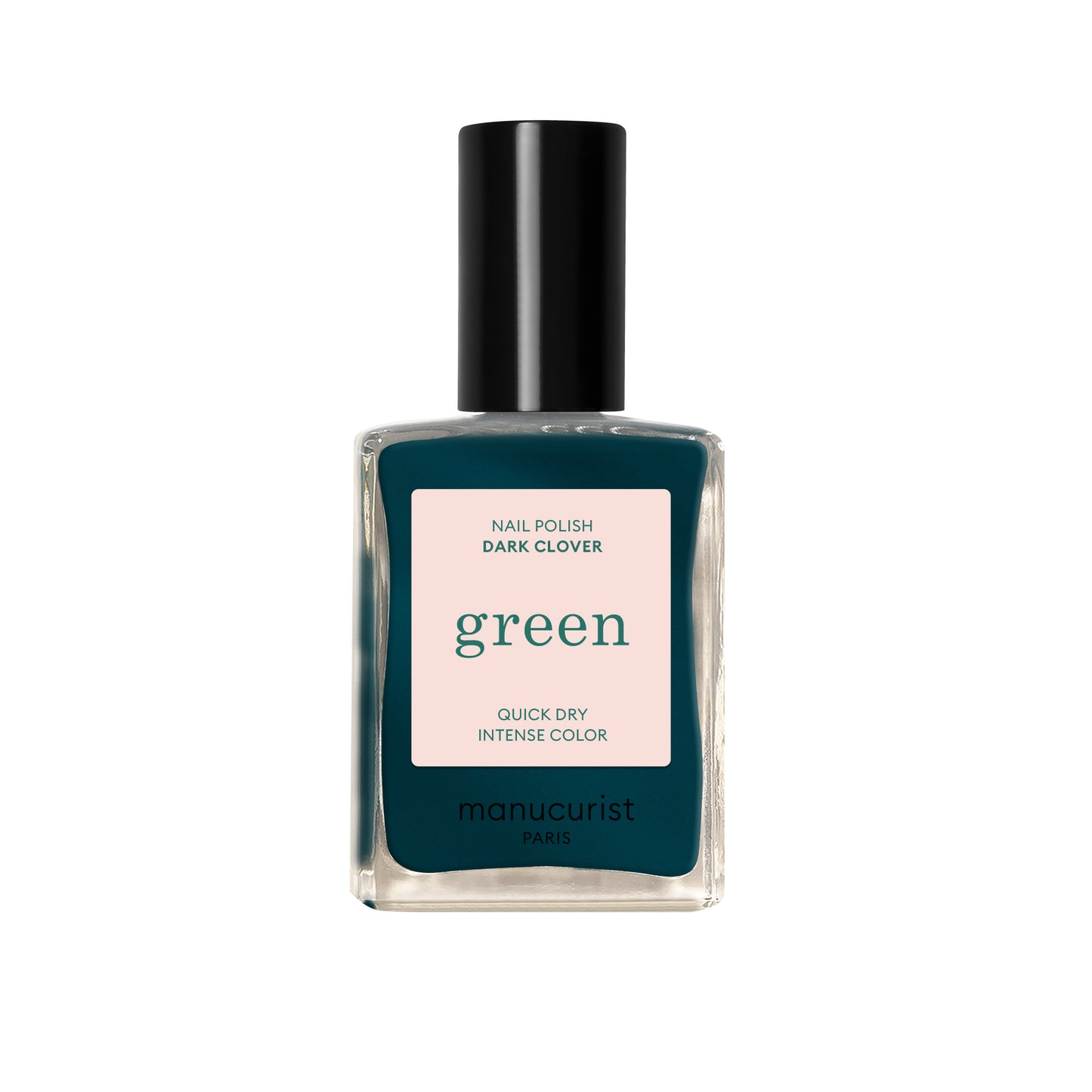 MANUCURIST Green Nail Polish Dark Clover