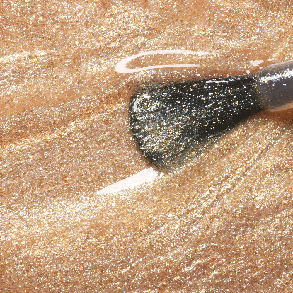 MANUCURIST Green Nail Polish Gold