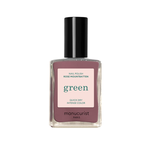 MANUCURIST Green Nail Polish Rose Mountbatten
