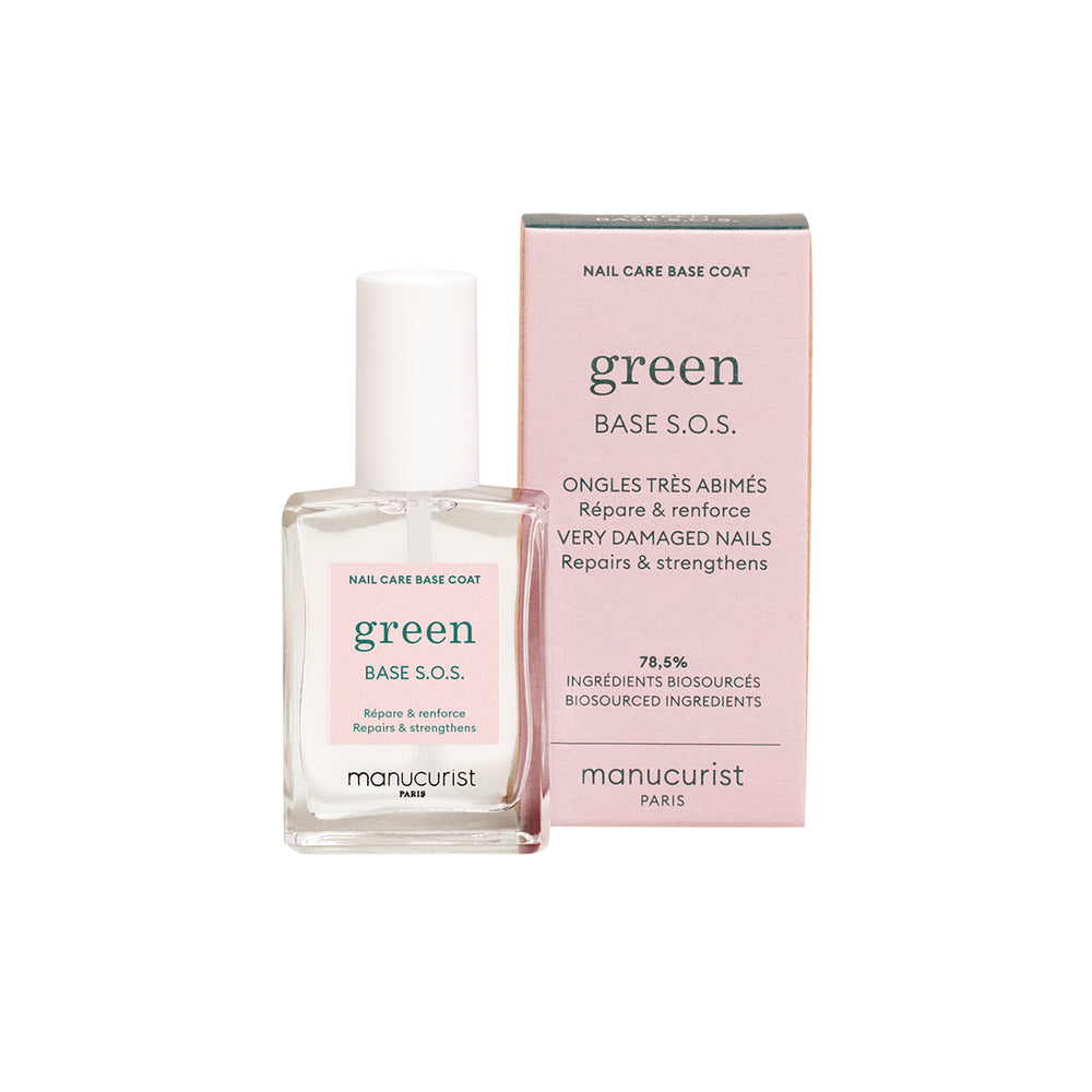 MANUCURIST Green Nail Polish S.O.S Base Coat