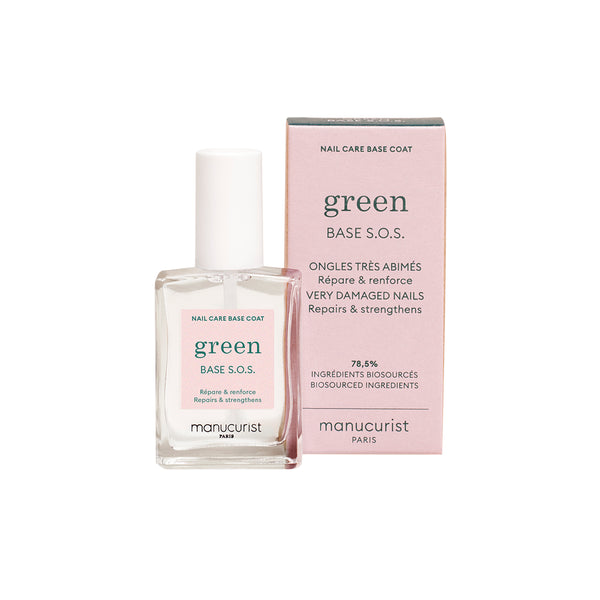 MANUCURIST Green Nail Polish S.O.S Base Coat