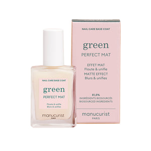 MANUCURIST Green Nail Polish Perfecting Matte Base Coat