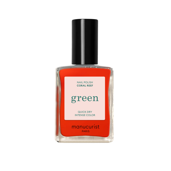 MANUCURIST Green Nail Polish Coral Reef