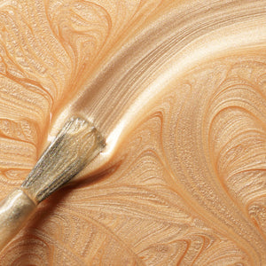 MANUCURIST Green Nail Polish Gold Sand