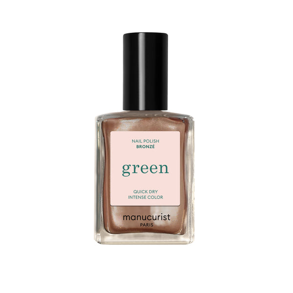 MANUCURIST Green Nail Polish Bronze